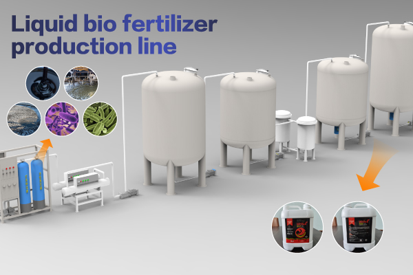 Liquid bio fertilizer manufacturing plant
