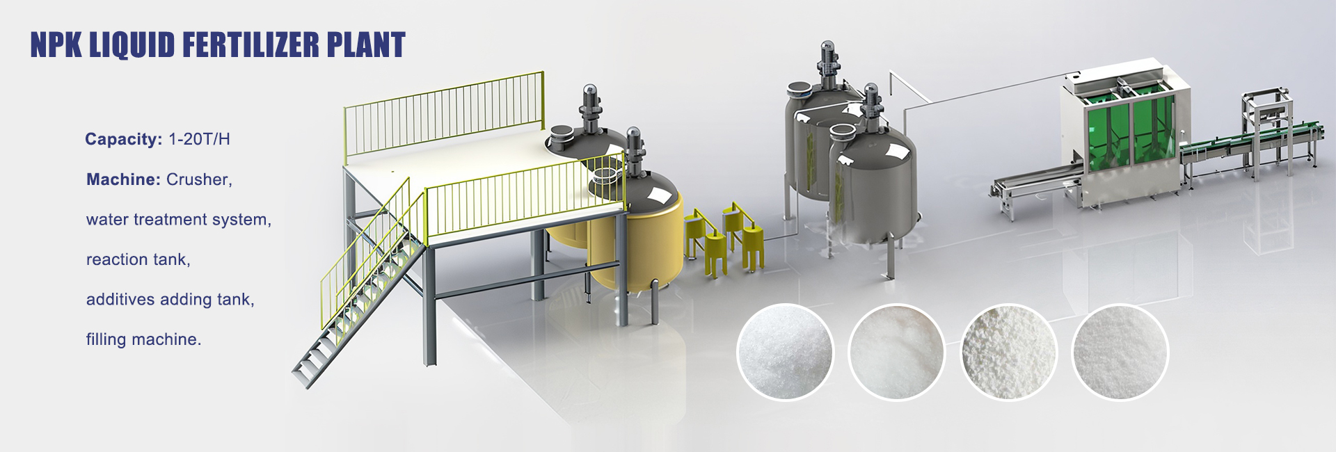 NPK liquid fertilizer production line