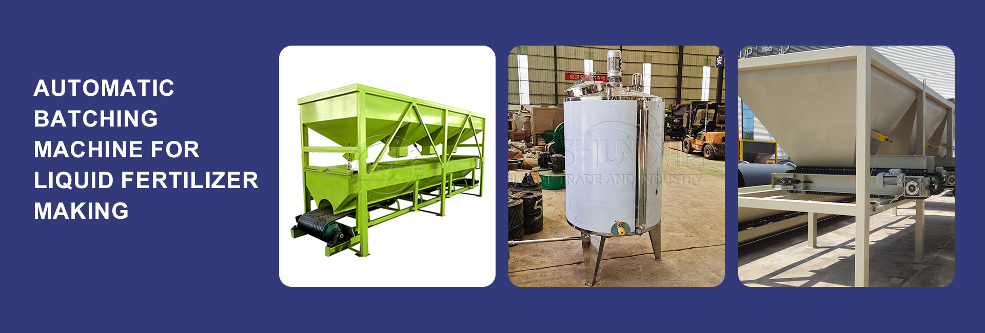 Automatic Batching System for preparation of liquid fertilizer