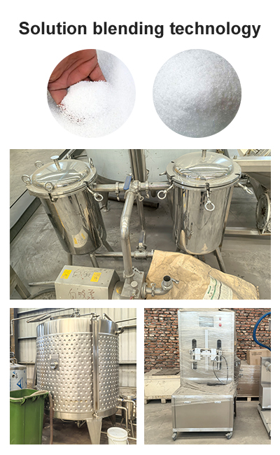 Can I produce liquid water soluble fertilizer at a short time ?