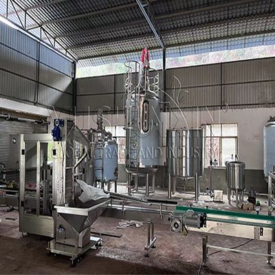 What is the required area for the $500,000 liquid fertilizer manufacturing plant?
