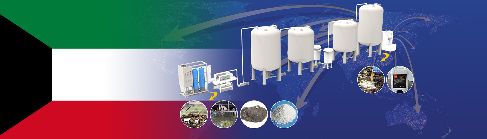 10,000 L/D Liquid Fertilizer Production Plan Based on Fish Waste in Kuwait